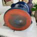 Antique Cobalt Blue Terracotta Floral Pitcher Jug