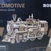 Toy Train Set with Railway - 34x7″ - 3D