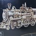 Toy Train Set with Railway - 34x7″ - 3D