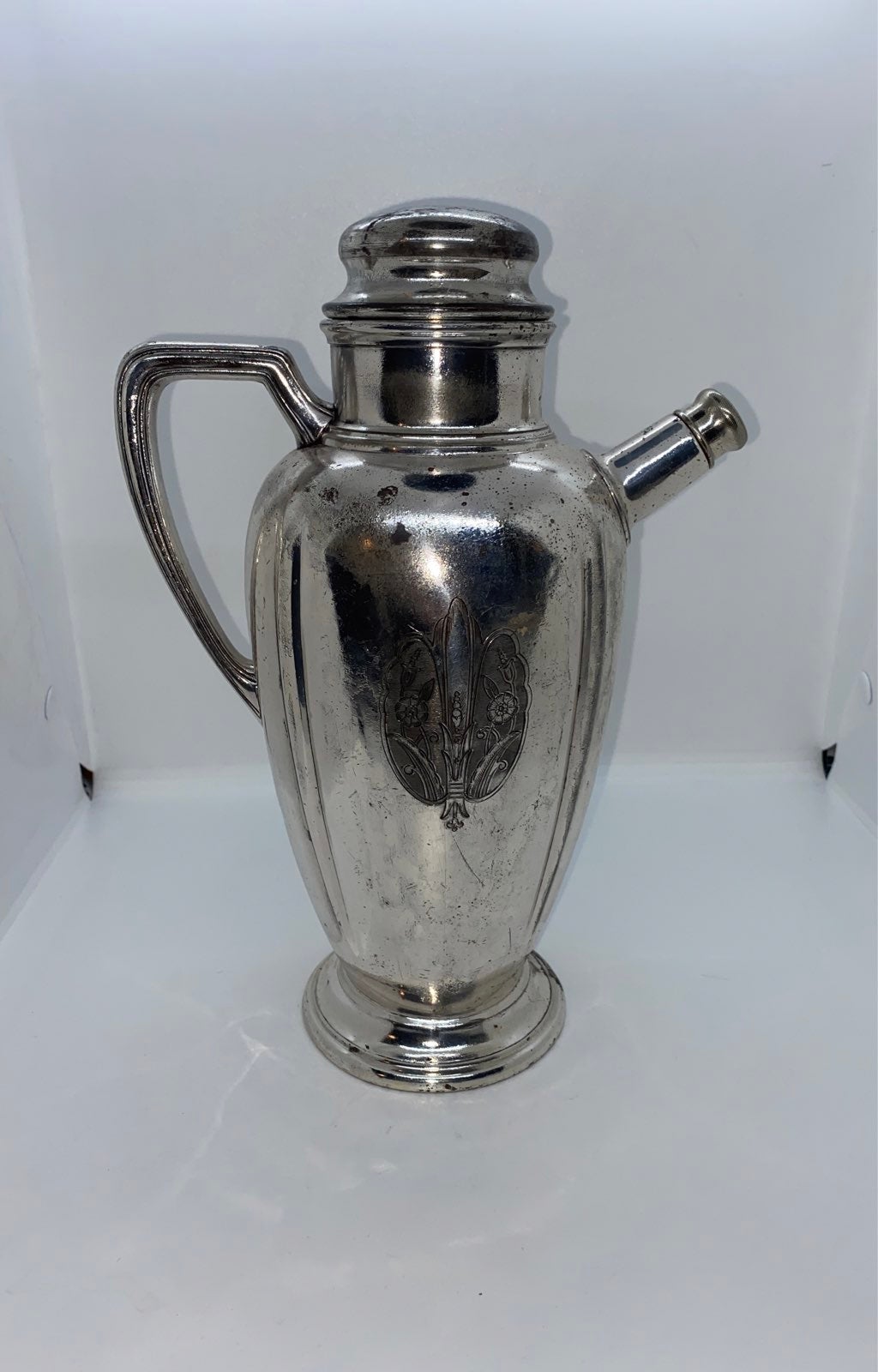 Vintage silver pitcher