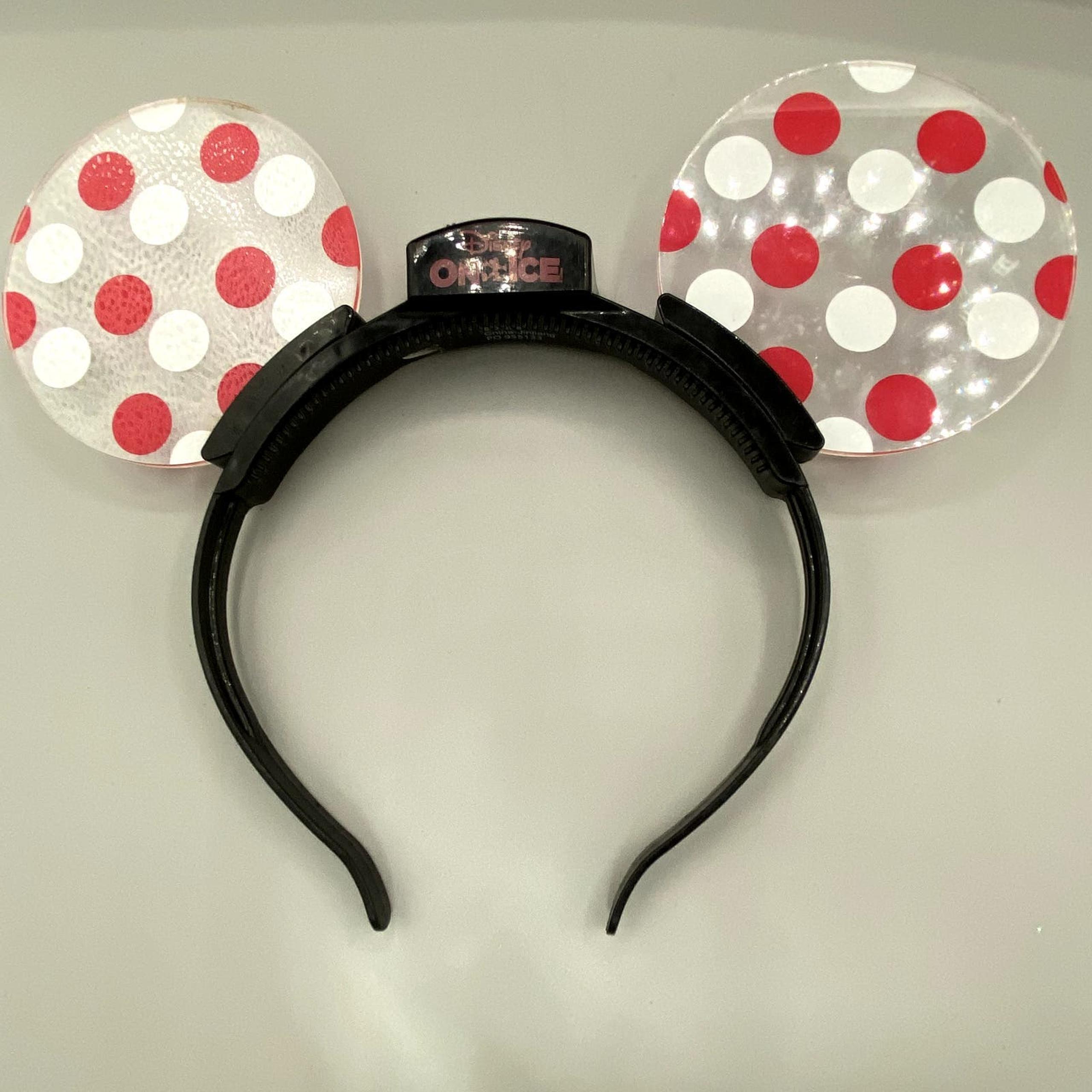 Disney on Ice Minnie Mouse Ears Light-UP Polka Dots