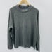 Karen Scott Womens Size XXL Luxsoft Mock-Neck Sweater in Charcoal Gray 1272