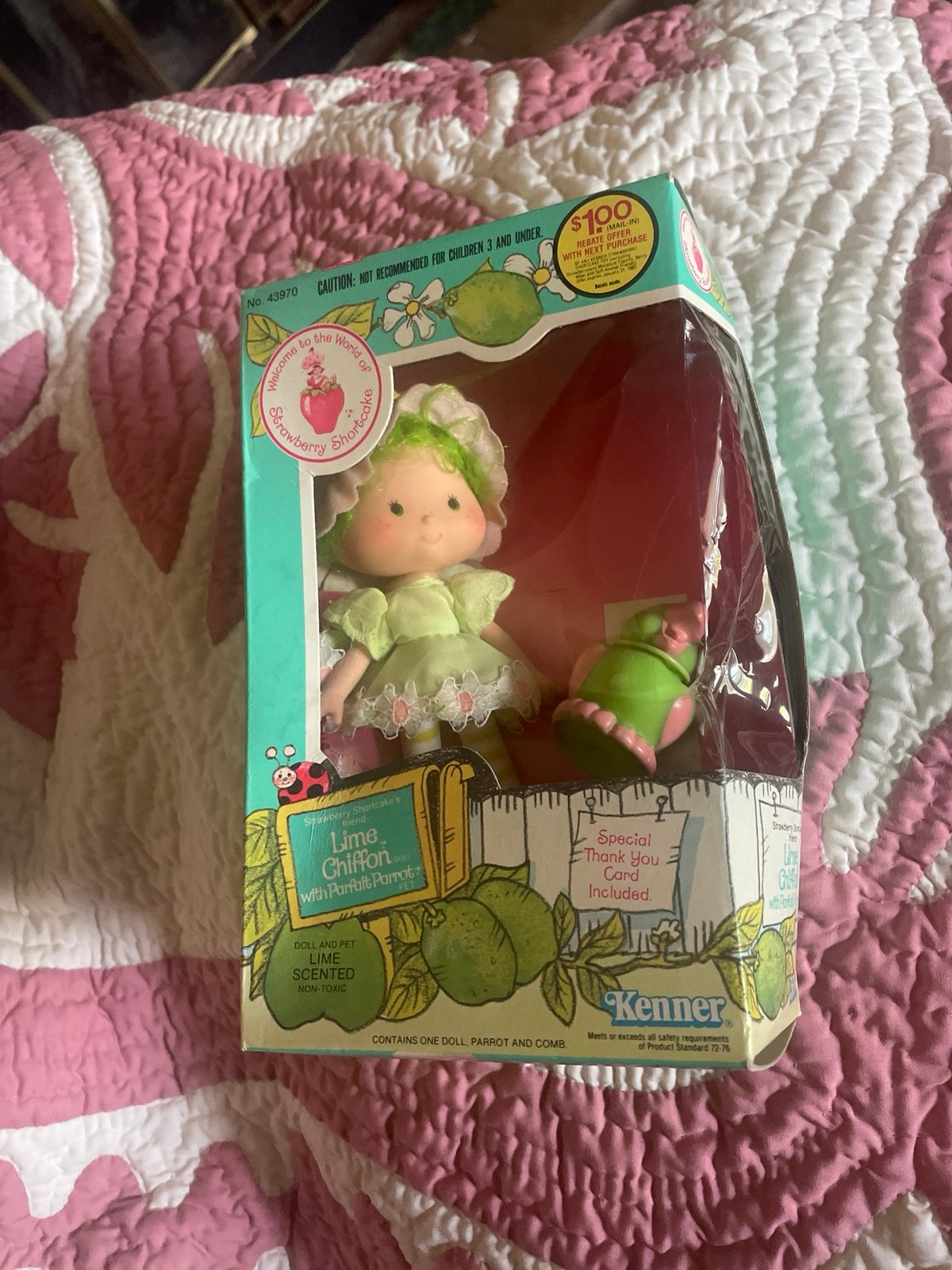Strawberry Shortcake Lime Chiffon