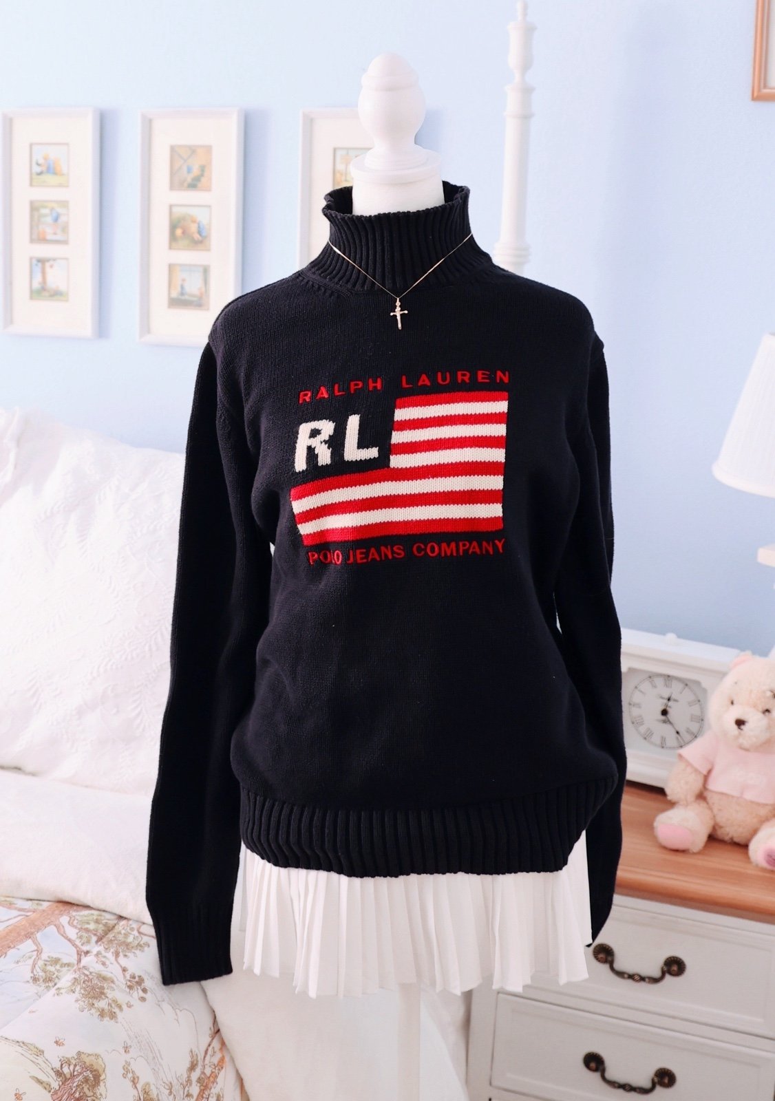 Ralph Lauren flag sweater