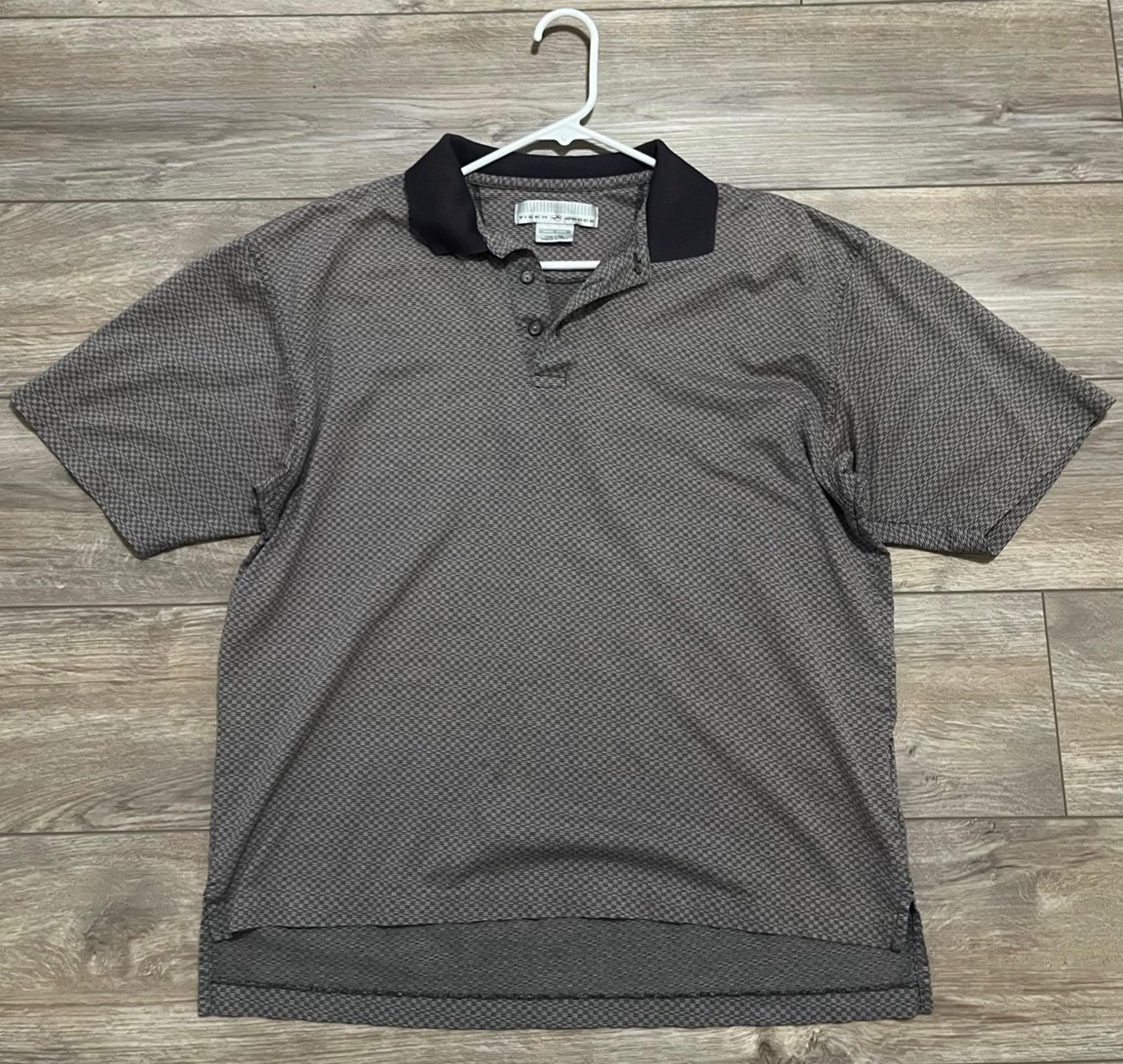 Vintage Nike Tiger Woods Golf Polo Mens Medium