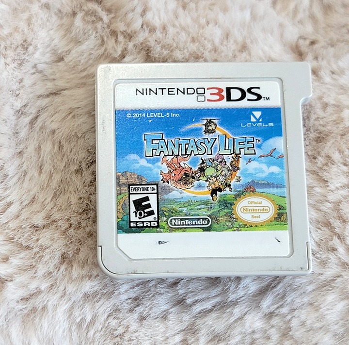Fantasy Life - Nintendo 3DS 2014, English Version - Game Cartridge Only - Used