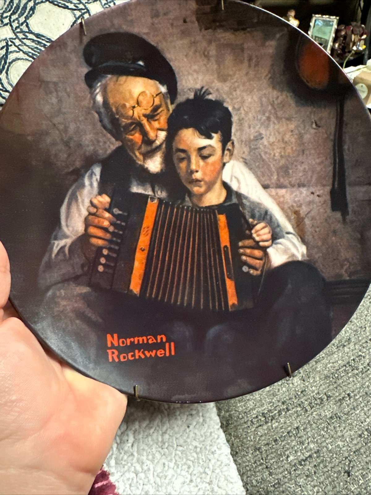 Norman Rockwell collectible plate