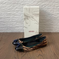 Kenzo Ponyhair Leopard Print Flats - 9.5