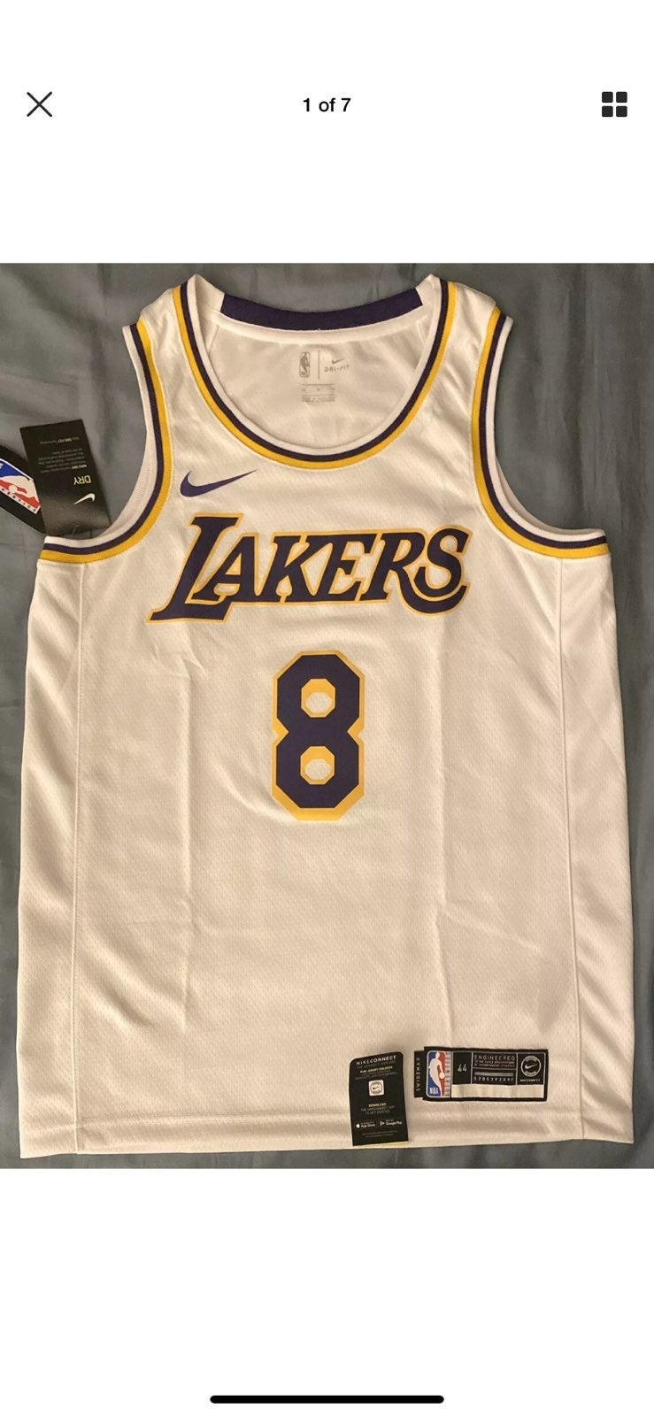 Nike kobe bryant jersey size m