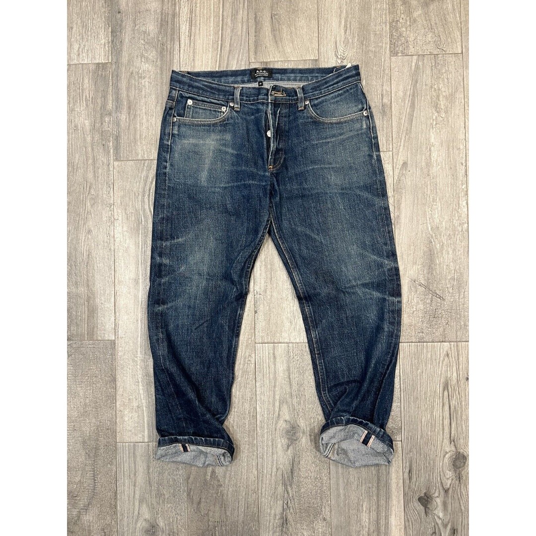 A.P.C. Petit Standard Jean Driot Etriot Selvedge Japanese Raw Denim Jeans 31’
