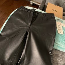 leather pants women