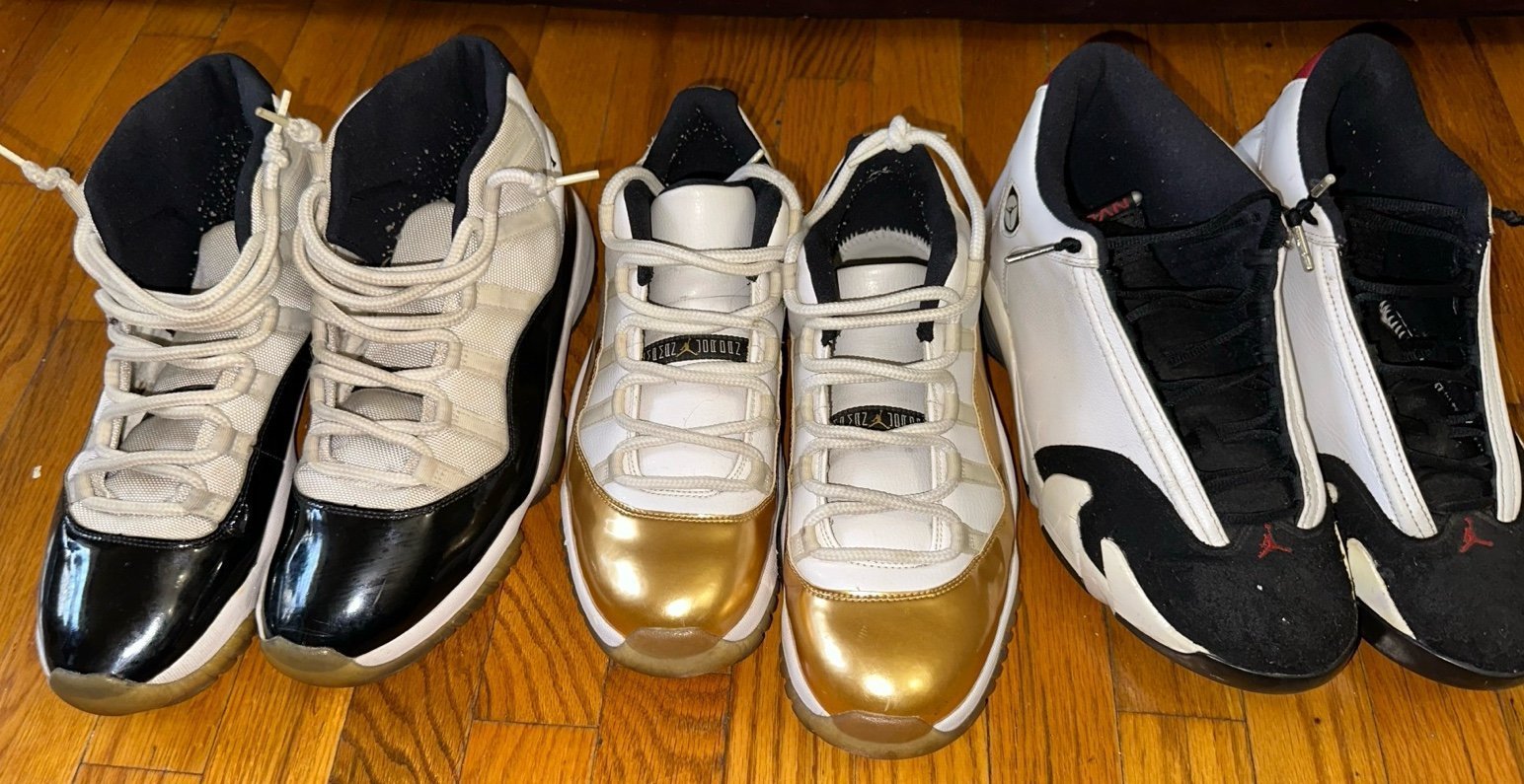 Air Jordan Bundle 11s and 14 Men’s SIZE 11.5