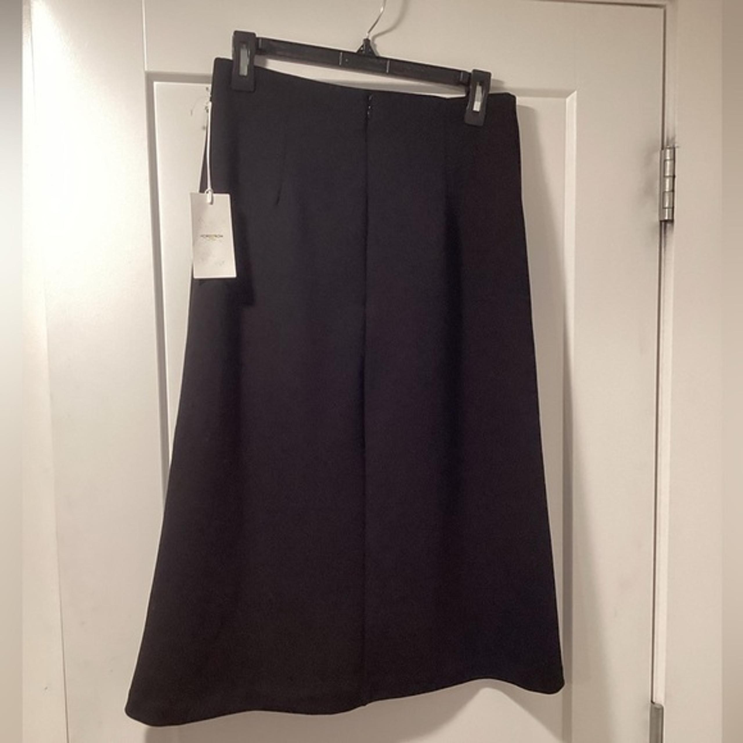 Nwt Nordstrom Size S Black A- line Skirt