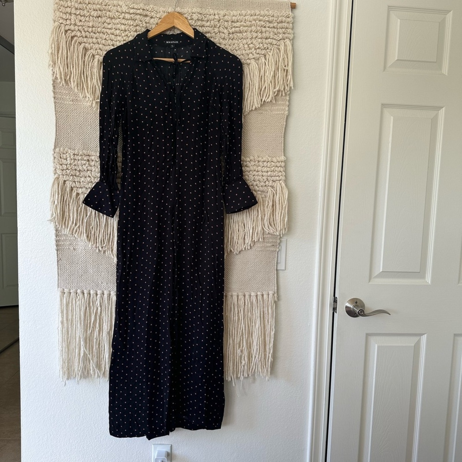 Whistles Abby Star Print Jumpsuit