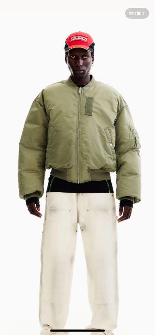 H&M Heron Preston H2 Flight Jacket
