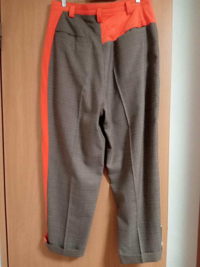 海外最新 Homeless tailor asymmetrical wide-leg pants. パンツ