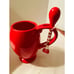 Johanna Parker Lady heart mug