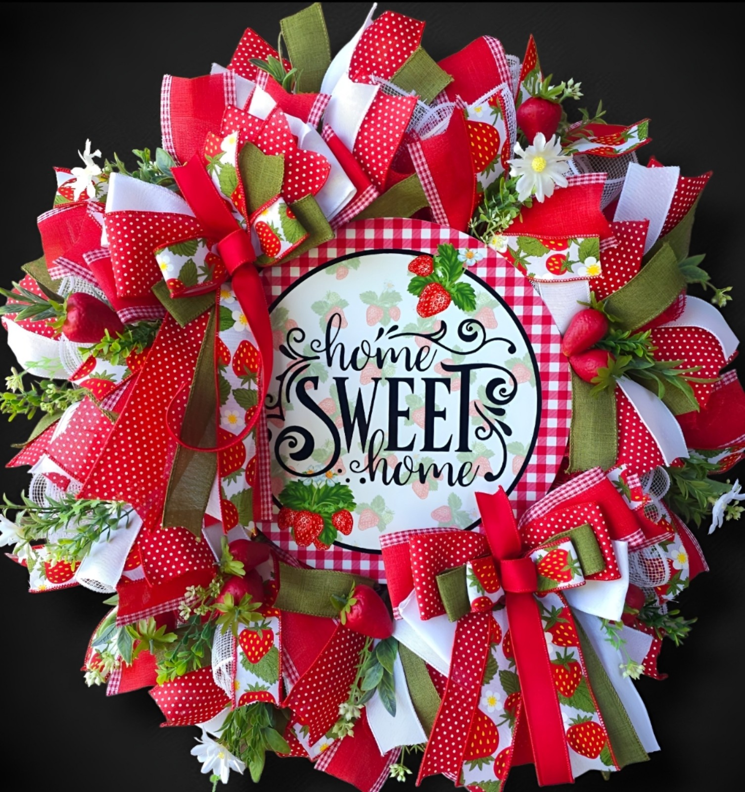 Strawberry Wreath
