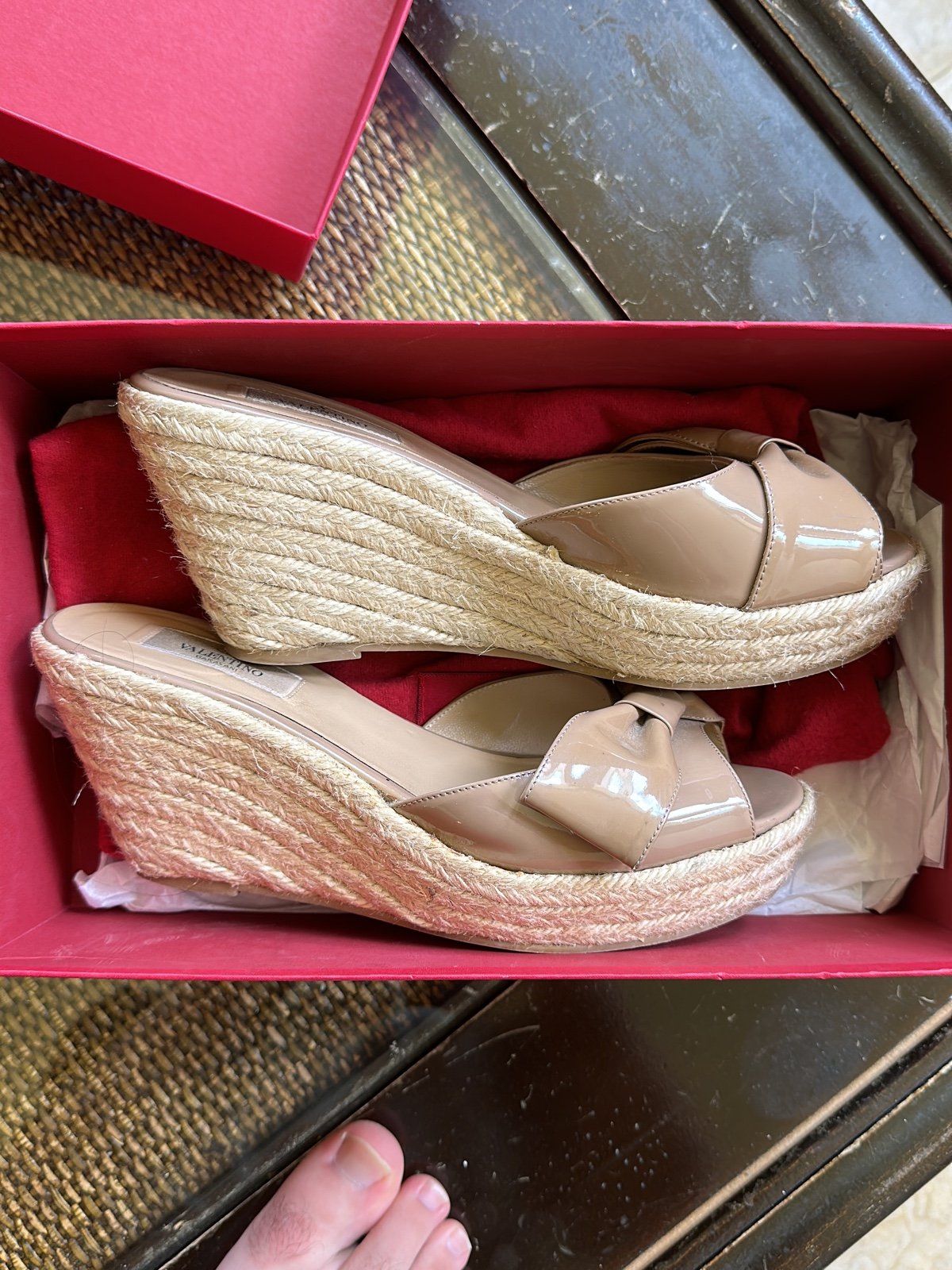 valentino womens Wedge heel