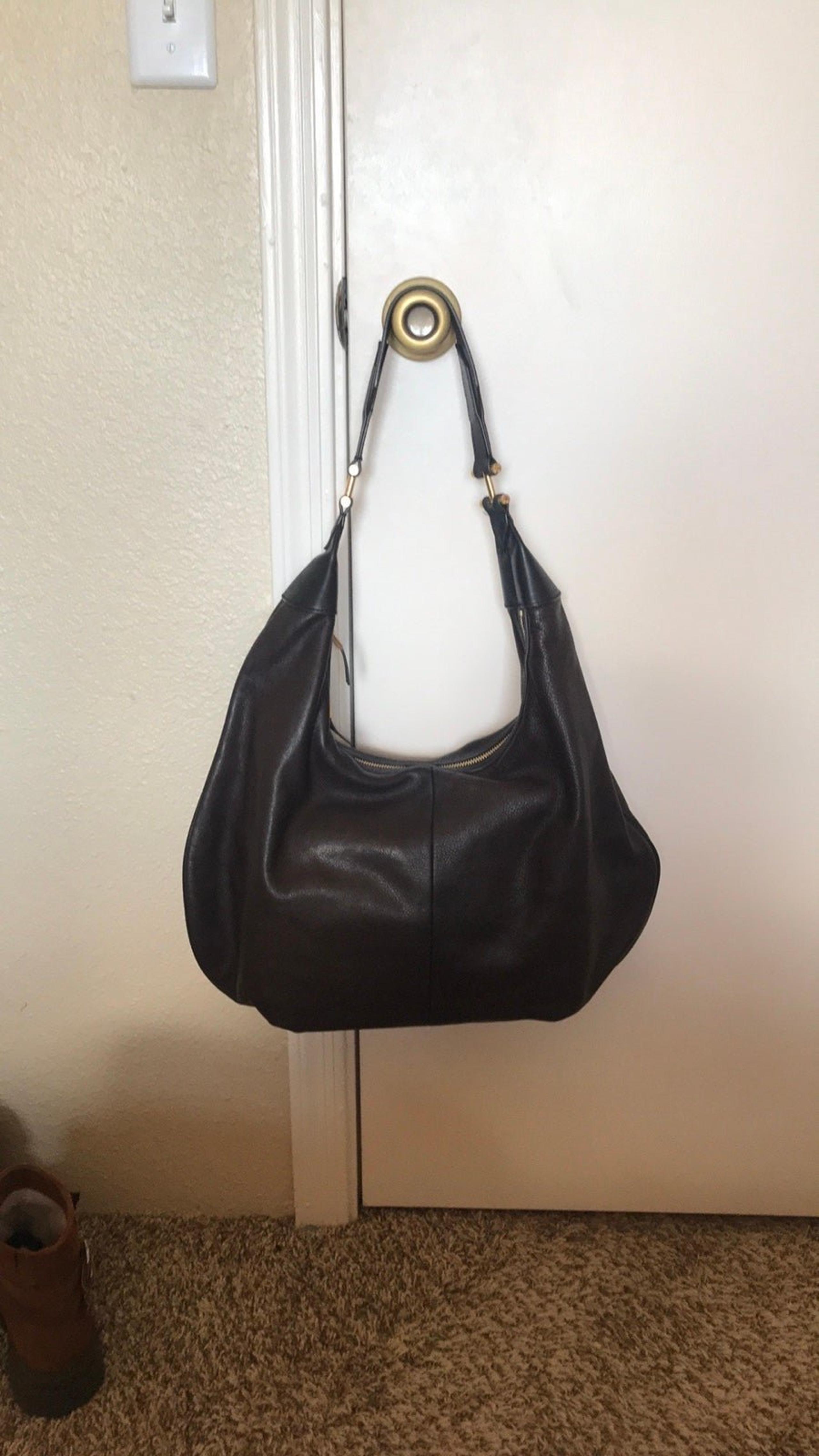 India Hicks Half Moon Hobo / Chocolate