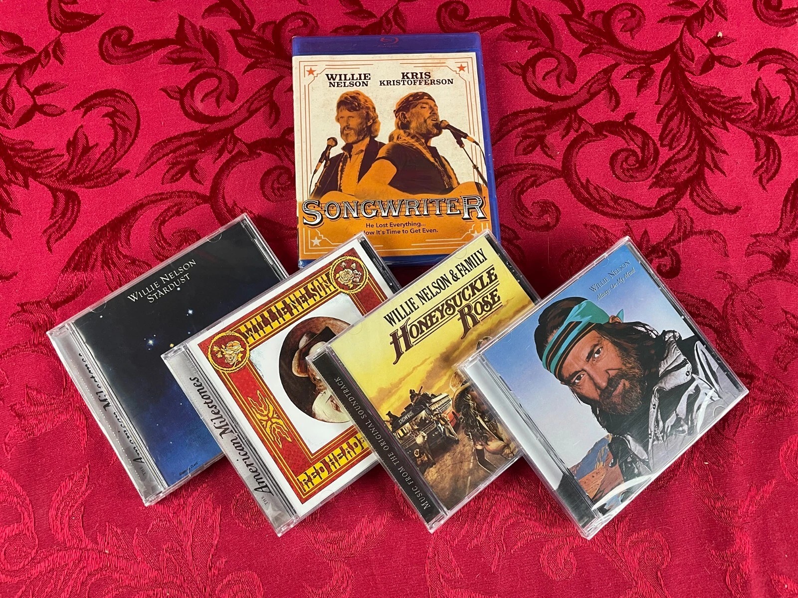 WILLIE NELSON FAN BUNDLE - 4 CDs + Songwriter Blu-Ray