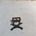 Vintage World War I enameled star pin