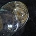 Vintage Bubble Glass Dish with Metal Turkey Embellishment, Thanksgiving Table