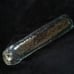 Vintage Bubble Glass Dish with Metal Turkey Embellishment, Thanksgiving Table