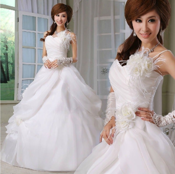 Nwt White Weding Dress Wedding Gown Size 8