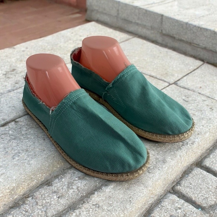 Vionic Womens Shoes Size 8.5 Beach Teal Jute Trim Slip On Espadrille Comfort