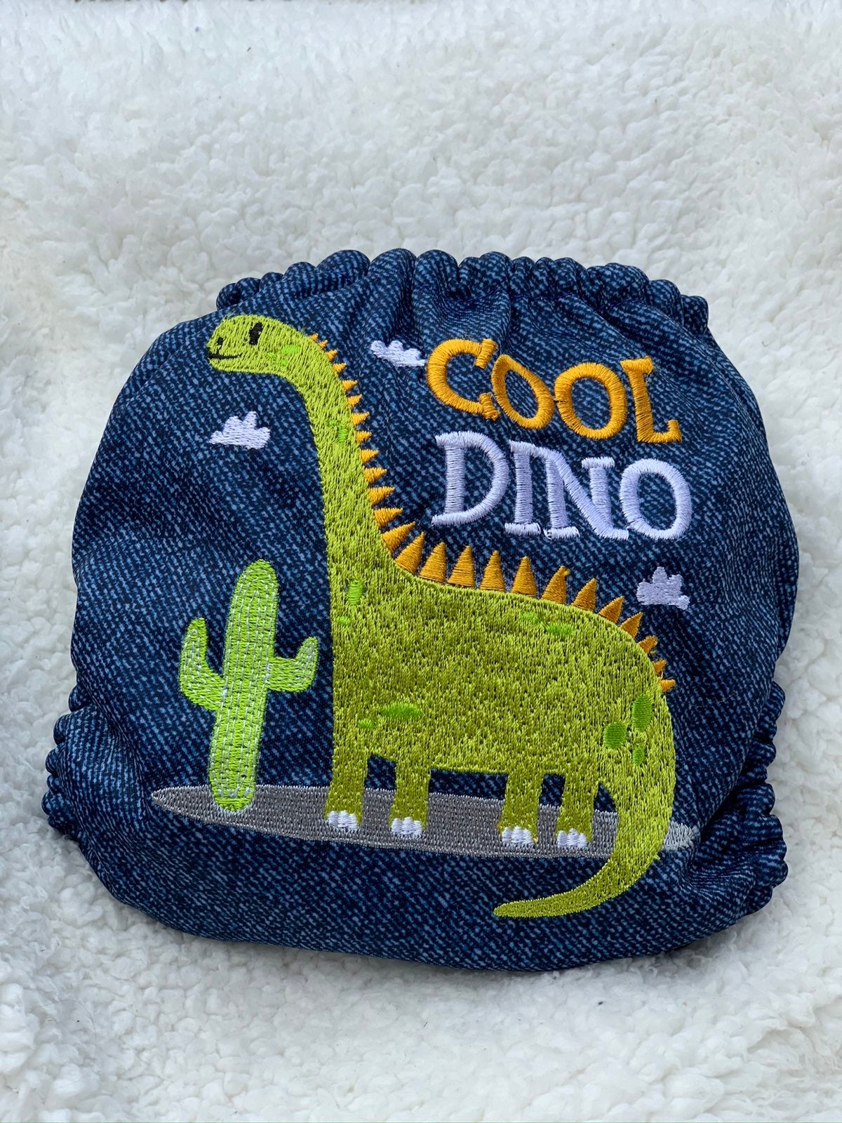 Mama Koala Embroidered Cloth Diaper Cool