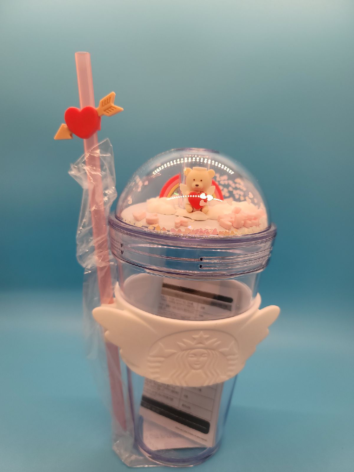 Starbucks valentine's day dome tumbler.