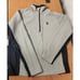 Spyder Gray Black Colorblock Half Zip Knit Casual Pullover Hiking Jacket Mens M