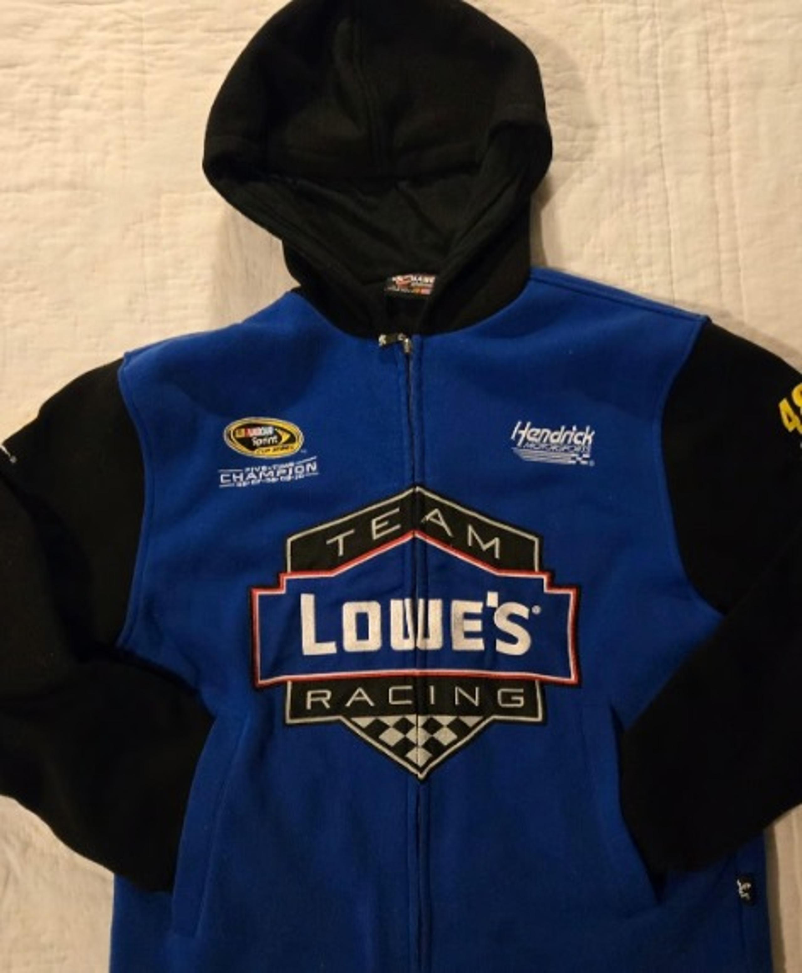 Chase Authentics Jimmie Johnson Lowes Jacket Coat Nascar Champion #48 - Small