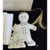 Lenox Ornament 2001 Annual Gingerbread Man The Sweetest Christmas Gentlemen MIB