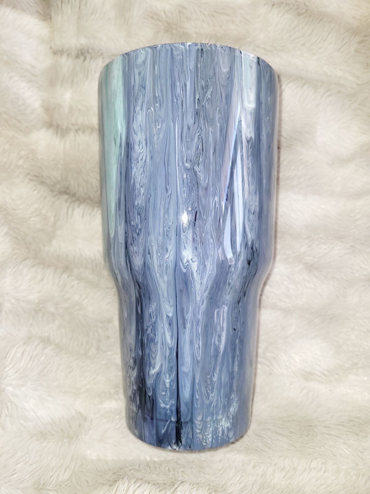 Blue Dirty Pour Tumbler