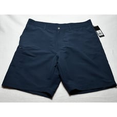 NWT Adidas Navy Blue Woven Cargo Performance Crew Shorts Mens 38 ADVR0882 New