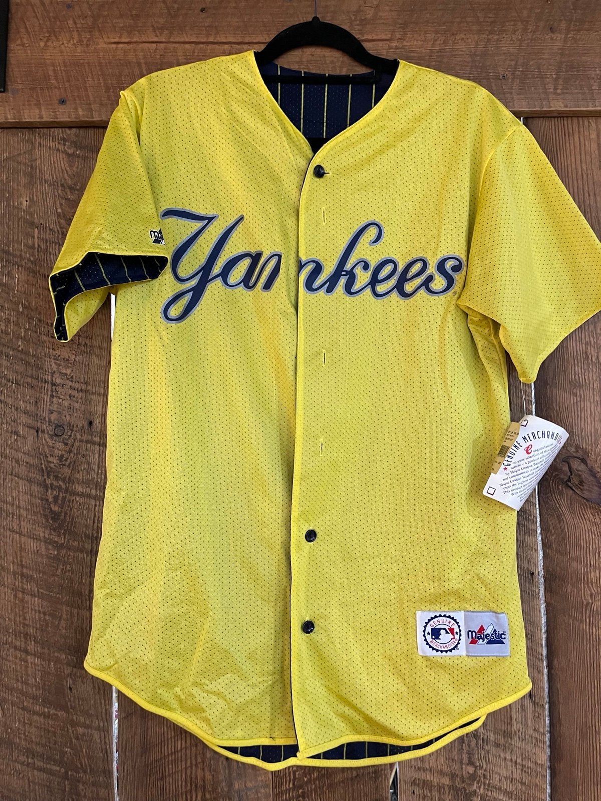*VINTAGE* 1996 Yankees reversible Jersey
