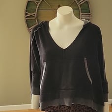 Free People Movement Bonfire V-neck Hoodie