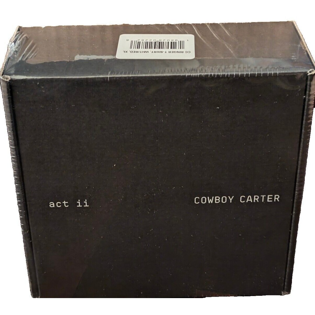 Beyonce COWBOY CARTER LIMITED EDITION COVER CD BOXSET Red- In Hand -Sold Out XL