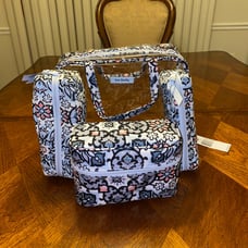 NWT Vera Bradley 4 Pcs Cosmetics Lisbon Medallion