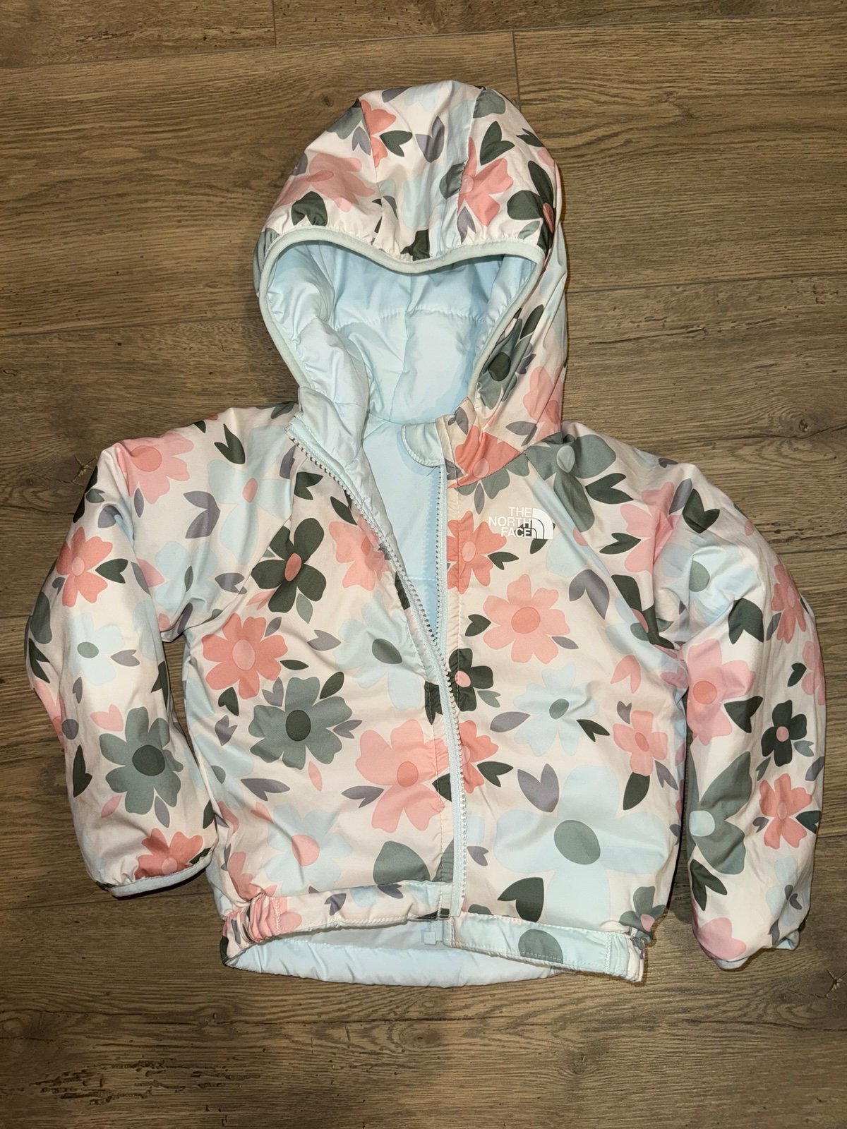 The North Face reversible hooded jacket