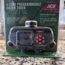 ACE 4-Zone Programmable Water Timer (7005460) New Unopened Package