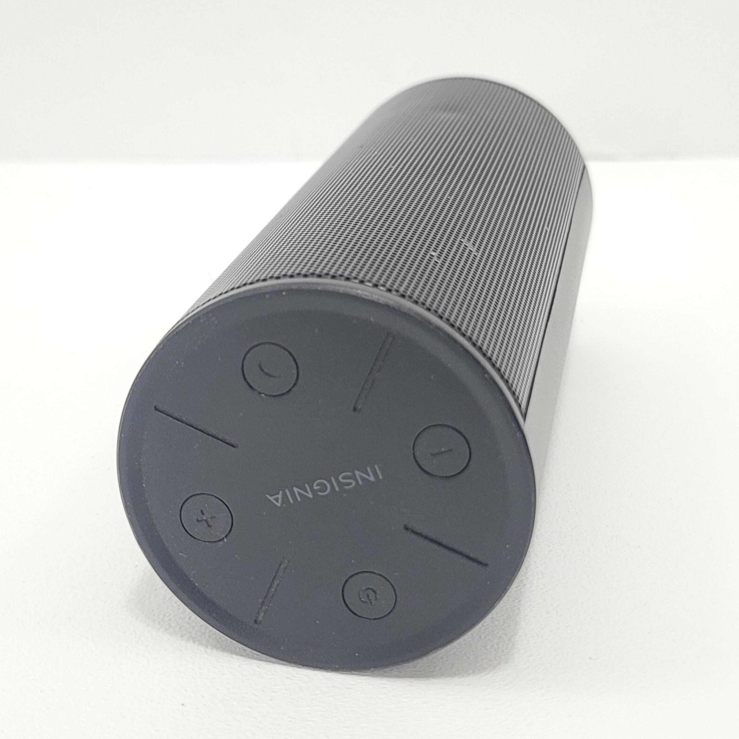 Insignia NS-SPBTWAVE2-BK Wave 2 Black Wireless Bluetooth Portable Stereo Speaker