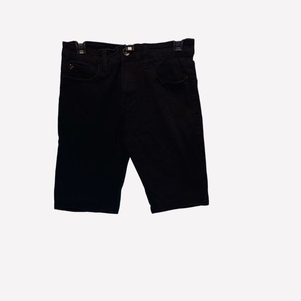 Vintage. Southpole Men's Black Carpenter Baggy Shorts. Size 30 Slim.