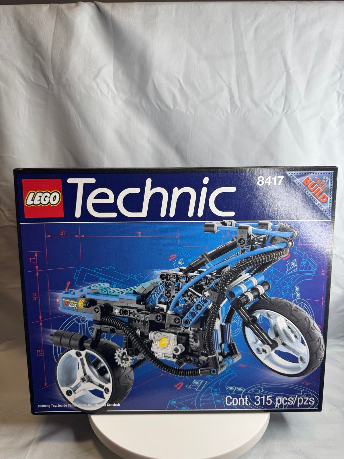 Lego 8417 Technic Mag Wheel Master Motorcycle