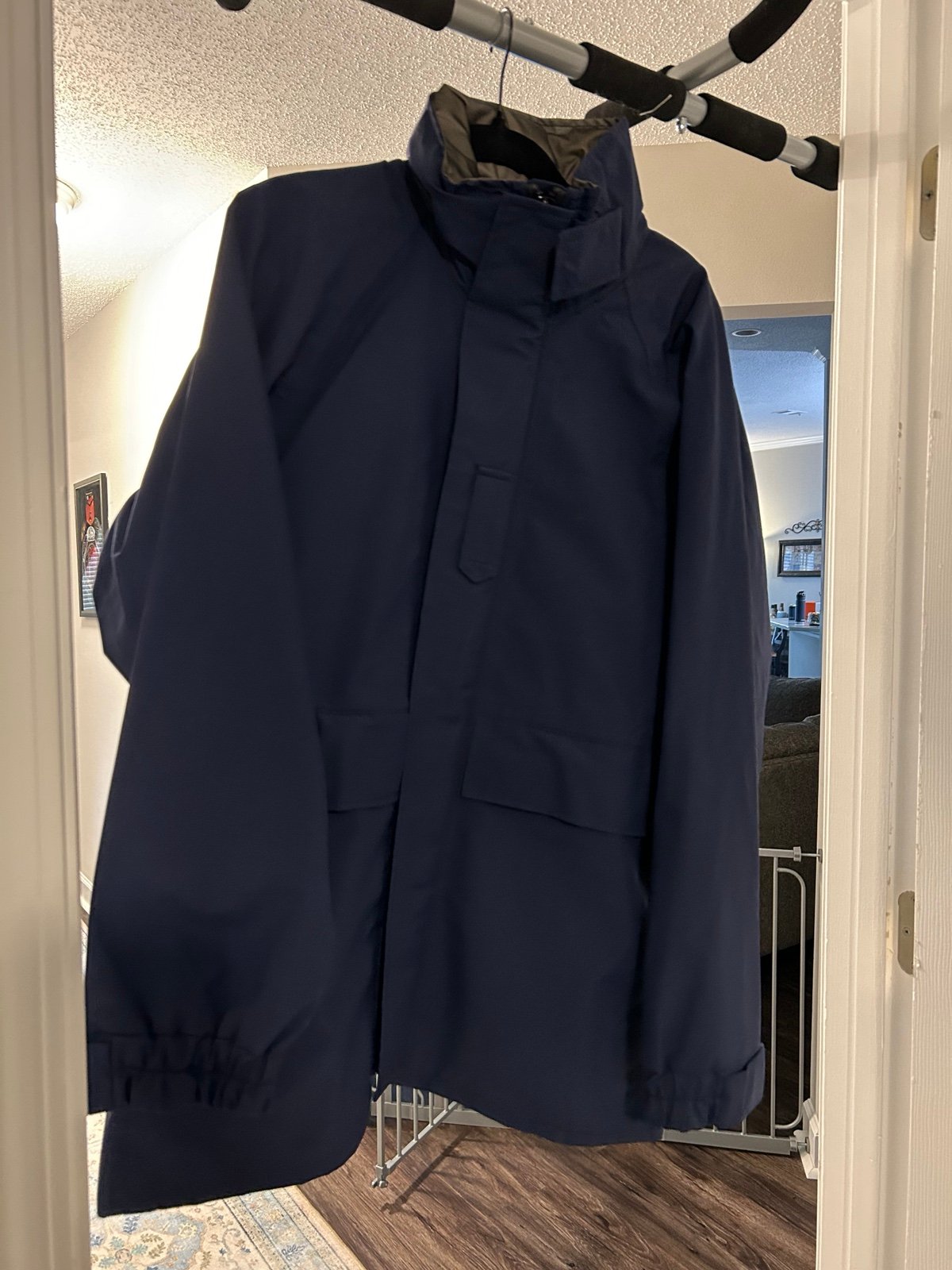 Blue Gortex jacket