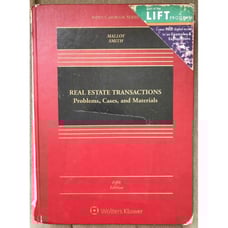 Real Estate Transactions: Problems, Cases, and Materials- 5th Edition
