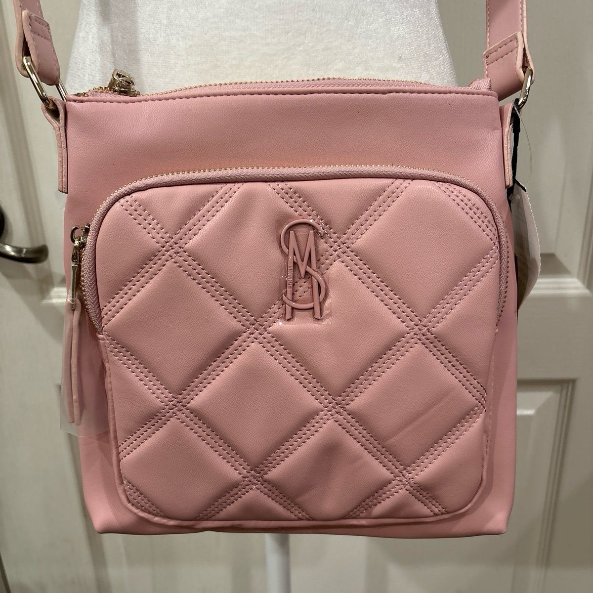 Steve Madden BFabb Blush Quilted N/S Crossbody