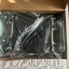 Roller Skates by Angel Skates Black Size 9
